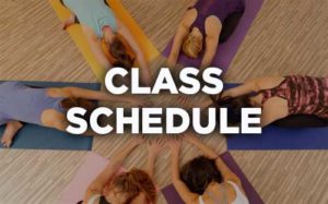 Yoga Class Schedule